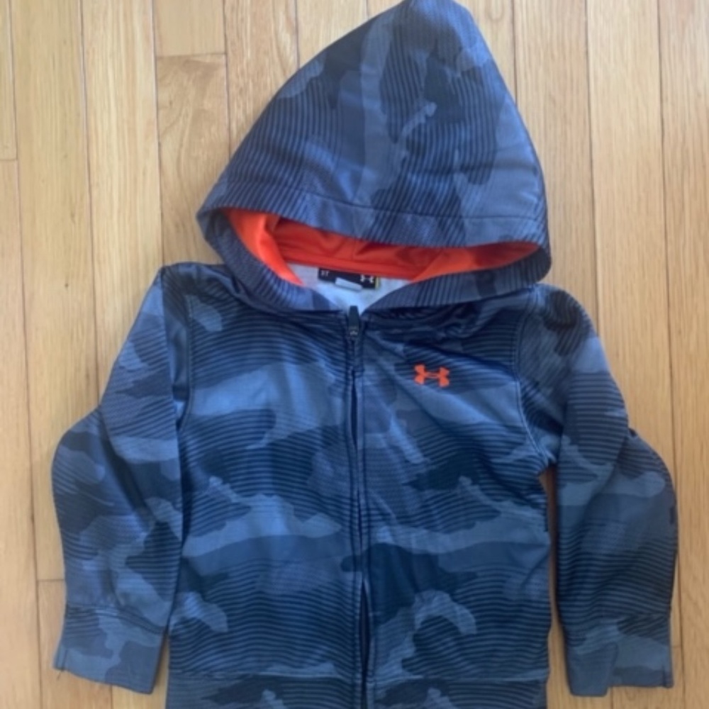 Under Armour Toddler Boys Full Zip Sweatshirt